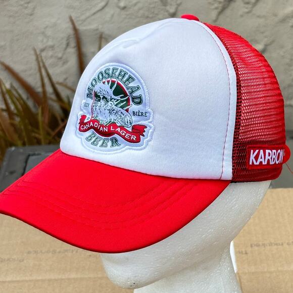 Moosehead Red & White Men's Hat - Picture 3 of 5